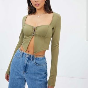 Glassons Black long sleeve top